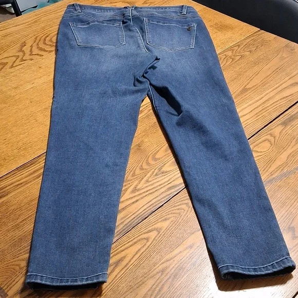 DEMOCRACY Jean Womens 8 BLUE Summer Preowned Denim Used AB SOLUTION Pants - Picture 6 of 6